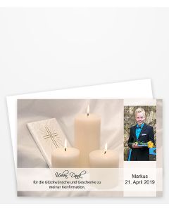 Dankeskarte & Danksagung zur Konfirmation Kategoriebild 4